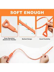 6pcs Drain Cleaner - Drain Cleaning Tools, Hair Catcher, Sink And Pipe Cleaning Brushes, Suitable For Sink, Toilet, Bathroom And Kitchen