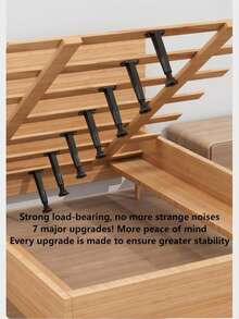 2 piezas Soporte de pie de cama - Varillas de soporte de plástico en forma de T - Patas de cama ajustables, conector de patas de sofá, gabinete - Capacidad de carga fuerte, estable, sin ruido anormal - Adecuado para tableros de cama, sofás, escritorios de oficina, mesas de café, escritorios, etc. - Artículos esenciales para el hogar. Herramienta de reparación de camas antiguas.