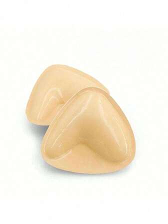 2 片双面粘合垫，适用于运动胸罩、泳衣、比基尼的粘性插入物