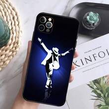 Custodia per telefono classica con ballerino Michael J. Jackson, compatibile con 16, 15, 14, 13, 12 Mini, 11 Pro, XR, X, XS, MAX, 7, 8 Plus, cover in silicone morbida nera. Compatibile anche con custodia per Samsung Galaxy S17, S17 Pro, S17 Pro Max - Z3 - Visualizzare 2