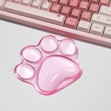 1pc Adorable" Ergonomic Cat Paw Wrist Support, Rest Mouse Gel Wrist Support Cushion Pad Comfort Soft Hand Pain Relief Pad Silicone Wrist Rest For Office School Home Laptop&Computer - Multicolor - View 9
