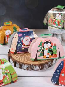 Hộp kẹo Giáng sinh 24 chiếc, Hộp quà Giáng sinh có hình ông già Noel, người tuyết, nai sừng tấm, chim cánh cụt, chủ đề áo len xấu xí, hộp quà tặng tiệc Giáng sinh, đồ trang trí Giáng sinh cho gia đình, đồ trang trí tiệc Giáng sinh, đồ dùng cho lễ hội tại nhà, đồ trang trí Giáng sinh, đồ trang trí Giáng sinh, đồ dùng cho tiệc ngày lễ, đồ trang trí mùa đông, đồ trang trí tiệc năm mới, quà tặng Giáng sinh - Nhiều màu - Xem 7