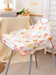 1 Stück Lätzchen mit langen Ärmeln, das an Hochstuhl und Tisch befestigt wird, wasserdichte Fütterungsabdeckung für Kleinkinder, Mehrzweck-Überzug-Lätzchen für Kleinkinder