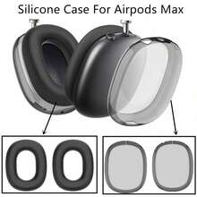 Set Casing Pelindung Silikon Kompatibel dengan Max, Casing Pelindung Silikon Lembut Transparan, Penutup Pelindung TPU, Casing Pelindung Silikon Terbaru, Penutup Pelindung Silikon, Tahan Air, Tahan Debu, Anti Sidik Jari, Tahan Gores, Anti Jatuh, Perlindungan Menyeluruh 360°, Cangkang Pelindung Headphone Silikon Transparan, Penutup Ikat Kepala Silikon, Bahan Silikon Lembut, Lebih Nyaman, Tahan Lama dan Mudah Dibersihkan, Tersedia Berbagai Warna, Hadiah yang Bagus - MultiWarna - View 2