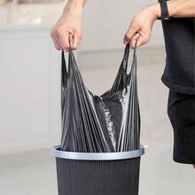 Bolsas de Basura Biodegradables con Asas, Color Negro, Medianas Piezas 30 X 60 - Grande 50 Piezas - Ver 7