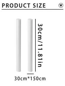 1/2 pièces Doublures de tiroir en plastique EVA antidérapantes, tapis de plan de travail de cuisine et de réfrigérateur imperméables, revêtement de tablette facile à nettoyer pour les armoires, les tiroirs, les réfrigérateurs, les éviers