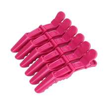 12 piezas/Set Pinzas de cocodrilo de salón de color rosa, pinzas de cabello de plástico de cocodrilo, pinzas para flequillo sin costuras, pinzas de cocodrilo tipo pico de pato, pinzas de posicionamiento para maquillaje de artista, pinzas de sección para estilista de cabello, pinzas de cocodrilo antideslizantes para salón u hotel, clips de cabello multifunción, herramientas de peinado - negro, colores neutros, material de plástico, herramientas de peinado, productos y accesorios para salón de belleza, secador de pelo, productos para el cabello, herramientas para el cabello, cosas para el cabello, cuidado del cabello, cepillo para cabello rizado, equipo de peluquería, artículos de viaje esenciales, artículos de viaje esenciales, peinado, peluquería, cabello, viaje, productos para el cabello, herramientas para el cabello, cosas para el cabello, barbero, accesorios de barbero, barbería, equipo de peluquería