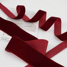 Panglică flocată, Panglică colorată, Panglică flocată, Fundă lucrată manual DIY, Panglică decorativă pentru ambalaje de cadouri pentru buchete, Panglică din material pentru funde pentru accesorii de păr