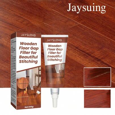 JAYSUING 100g Wooden Floor Beauty Seam Agent Repairs Scratches Cracks Wood Gap Filling Pothole Glue Waterproof And Mildew-Proof Furniture Damage Quick Repair Paste Pothole Glue Restores Wooden Furniture & Floors