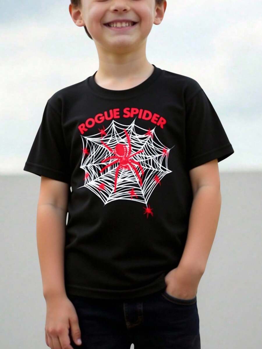 Young Boys T-Shirts - Black - View 1