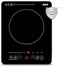 Placa inducción portátil RCA RC-12A3 (1 quemador) - Vidrio templado negro, control de temperatura + temporizador - 1 Quemador - Ver 2