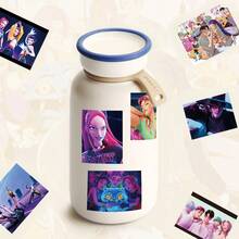 50/100pcs KPOP Girl Group Demon High-Definition Fansite Stickers, Suitable For New Albums "Golden", "Takedown", "How It's Done", Fashion Idol Stickers, Fashion Accessories, Creative Gifts, Great For Friends, Birthday Gifts And Holiday Surprises - Multicolor - View 7