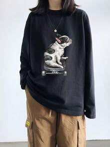 Women T-Shirts - 黑色 - 查看 1