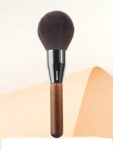 MAANGE 1支专业散粉刷，大号柔软浓密毛腮红刷，晕染化妆刷，美容礼品，粉底刷，遮瑕刷，腮红刷，修容刷，古铜粉刷，散粉刷，粉底刷，腮红刷 - 鏽棕色 - 查看 3
