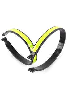 2 Stücke reflektierende Hosenclips Sicherheitsstreifen für Outdoor-Radfahren, Knöchel-Bein-Fahrrad-Hose Clip mit hoher Sichtbarkeit