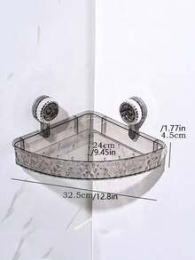 Suction Cup Type Storage Rack, Wall-Mounted Bathroom, No Need For Drilling, Washbasin, Shower, Toilet, And Toiletries Storage Rack