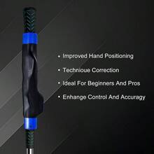 Grip Trainer - Club Grip Training Hand Correct Hand Position Swing Practice Aid Improve Swing Technique Lightweight Design - Màu xanh 1 gói - Xem 4