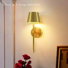 2 Packs Wireless Charging LED Wall Lamp, Black/Gold/White Long Style Optional, Touch + Remote Dual Control, Stepless Dimming, Ideal For Bedroom Vanity, Living Room, Bedroom Headboard, Study & Night Light, Perfect Christmas Gift - Multicolor - View 7