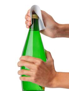 Silikonflaschenöffner Kappe Schraubhilfe Pad, Silikonkraftdoseöffner Kappen-Öffner Clip Pad, Tischsilikon Pad, Tassenkissen, Wärmeisolationspad