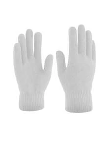 1pc Or 2pcs Gothic Style Men Embroidered Scarf Knitted Beanie, Women's Fashion Street Ski Hat, Warm And Versatile Cold Weather Cap, Loose Fit. - H - View 7