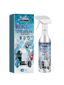 rayhong Windshield Deicer - Powerful Car Window Deicing & Defrosting Spray, Quickly Removes Frost And Snow
