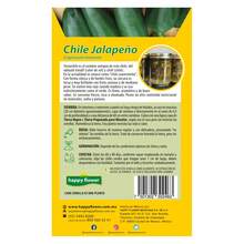 Pack de 6 Semillas de Chile Jalapeño Happy Flower – Germinación Garantizada (1 g c/u) - Amarillo - Ver 3