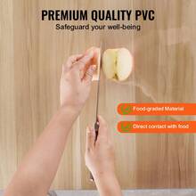 Plastic Tablecloth, 36 X 54 Inches, 1.5 Mm Thick, Clear Table Protector, Rectangular PVC Desk Pad, Waterproof And Easy-Clean Desk Mat, Table Cover, For Office, Dresser, Dining Room Table, Nightstand - 36x54 Zoll 1,5 mm - Xem 3