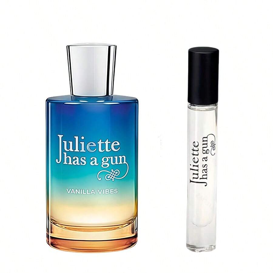 JULIETTE HAS A GUN - Vanilla Vibes, Eau DeToilette For Women, 5ml/0.17oz -OrientalGourmand, Women's Fragrance, With Vanilla,Sandalwood, Usk And Benzoin Extract, UnisexFragrance, Portable Travel Size, Long-LastingFragrance, Perfect Gift For Birthdays, Valentine'sDay, Or Christmas