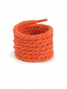 1pair Thick Rope Shoe Laces Round Chunky Shoelaces Replacement Laces For Sneakers,Sneaker Shoes Laces120cm,Solid Color Shoelaces - Multicolor - View 7