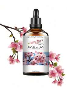 Christmas 1pc 30ml / 1-Ounce Large Bottle Of Cherry Blossom Aromatherapy Essential Oil With Dropper, Suitable For All Scenarios. Space Aromatherapy Essential Oil Is Suitable For Humidifiers And Diy Aromatherapy Candles Home Decor New Year Gift - Multicolor - View 12