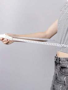 1pc Automatic Measuring Circumference Ruler Measuring Body Legs Waist Chest Three Circumference Measurement Ruler Multifunctional Portable Soft Ruler For Figure Management, Travel Gift, Easy To Carry