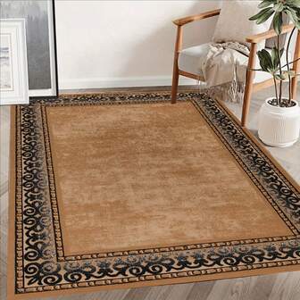 Luxuriöser Boho-Stil Teppich, Vintage Bodenteppich für Schlafzimmer, Heimdekoration Teppich, Hotel Bodenbelag, schönes ästhetisches Material Heimdekoration Zimmer Küche Teppich