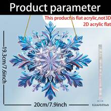 Design plat 2D, 1 buc. Este perfect potrivit pentru decorațiuni de Crăciun și festivaluri, ferestre și agățat de perete, ornamente de grădină în aer liber.