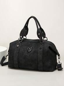 New Vintage Style Women's Handbag, Minimalist Fashion Ladies' Shoulder Crossbody Bag, Professional Women's Work Commute Tote, Middle-Aged Mom Handbag