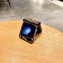 Cheetah,Leopard Print Fold Phone Case - Multicolor - View 4