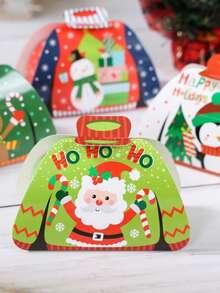 Hộp kẹo Giáng sinh 24 chiếc, Hộp quà Giáng sinh có hình ông già Noel, người tuyết, nai sừng tấm, chim cánh cụt, chủ đề áo len xấu xí, hộp quà tặng tiệc Giáng sinh, đồ trang trí Giáng sinh cho gia đình, đồ trang trí tiệc Giáng sinh, đồ dùng cho lễ hội tại nhà, đồ trang trí Giáng sinh, đồ trang trí Giáng sinh, đồ dùng cho tiệc ngày lễ, đồ trang trí mùa đông, đồ trang trí tiệc năm mới, quà tặng Giáng sinh - Nhiều màu - Xem 9