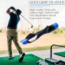 Grip Trainer, Training Aid, Grip Kit, Club Grips, Grip Trainer Club Design Swing Correction And Muscle Drills Accessories Gifts - Màu xanh lam - Xem 3