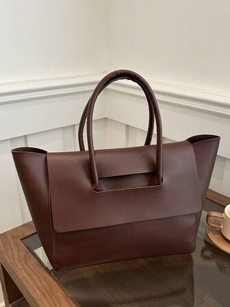 Old Moeny，轻巧，简约翻盖大容量手提包，适合少女、女大学生、新秀和白领大学、通勤、户外、旅行、郊游，非常适合返校、大学、初中、高中、工作、商务、通勤、商务休闲女包，非常适合办公室商务和工作