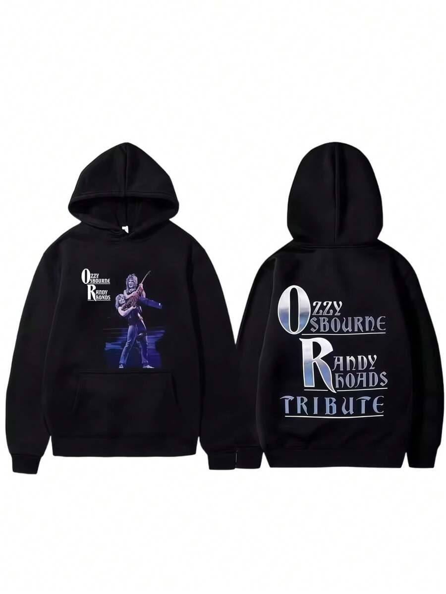 Limited Black Sabbaths Band Ozzys Osbournes Back To The Beginning Hoodie Men Women Vintage Heavy Metal Rock Oversized Sweatshirt - màu đen - Xem 1