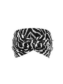 4pcs/Set Women's Fashion Leopard Print Criss-Cross Headbands, Versatile For Daily, Yoga, Sports, Sweat-Absorbing, Elastic Hair Accessories Warm Hair Bands Women Bandanas