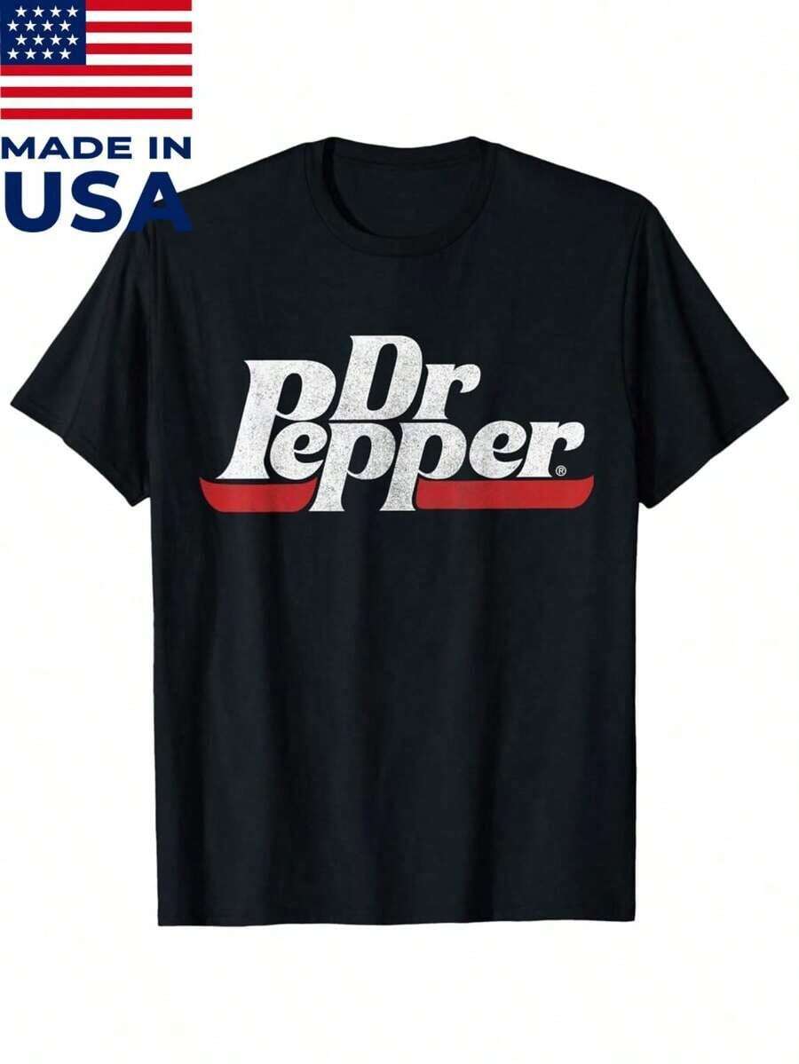 Classic Logo T-Shirt With A Distressed Finish - 黑色 - 查看 1