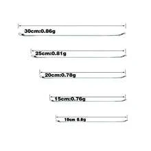 Steel Main Line 10/20 Cm Suitable For Catching Fish -4 Colors (Red/Silver/Black/Green) For Barracuda, Sea Bass, And Black Bass. Cut Resistant Fishing Set With Iron Plate And Rotating Sequins