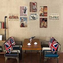 Rustic Retro Metal Tin Sign Dragon My Four Moods Metal Poster Plaque Boys Room Old Fashion For Home Living Bedroom Coffee Wall 8x12 Inch - 新聞-20 - 查看 4