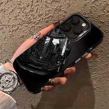 Funda para teléfono - Funda para teléfono con un diseño de coche deportivo lujoso, específicamente con el patrón de letras P-P-, compatible con los modelos de  17, 16E, 16, 15, 14, 13, 12, 11 Mini Pro Max Air X XR XSMAX 8 7 Plus, hecha de material mate con diseño anti-caída. - Colores mixtos - Ver 4