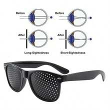 1 Paar Lochbrille, perforierte Brille, Nagelbrille, Schutzbrille, Party Dekorationsbrille, Party Geschenke, Feiertags Dekorationsbrille, Weihnachtsgeschenke