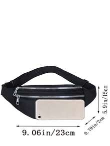 Canvas Bag Men's Waist Bag New Annual Cross-Body Mini Small Bag Shoulder Ultra-Small Oxford Fabric Bag