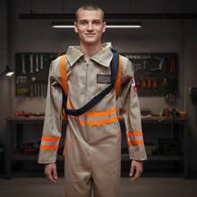 Disfraz Halloween O día de muertos película CAZAFANTASMAS 4 A 12 Años, Incluye mochila - Multicolor - Ver 1