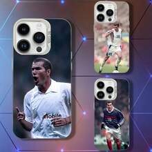 Z-Zinedines Z-Zidane Funda para 17,16,15,14,13,12,11,Pro,Max,Plus,air Funda Blanca Mate a Prueba de Golpes Galaxy S22 S23 S24 S25 Plus Ultra - Z5 - Ver 4