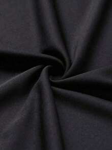 Camiseta de manga corta de corte holgado con estampado de moda para hombre | Diseño exquisito | Esencial para el verano | Fácil de combinar, muestra tu look - Negro 1 - Ver 5