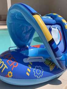 Inflatable Float For Children - Blue - View 3